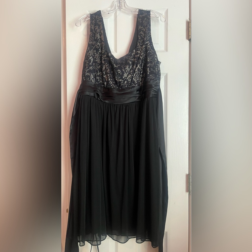 Lacy black dress